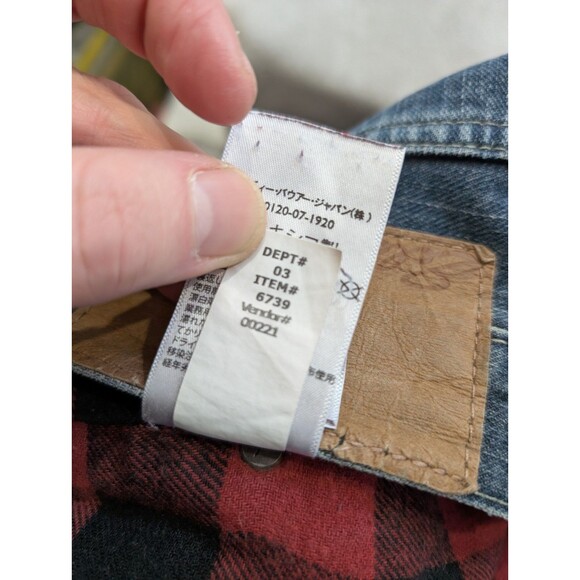 Eddie Bauer Jeans Mens 42x32 Blue Relaxed Fit Straight Leg Flannel Lined Denim - Picture 7 of 16